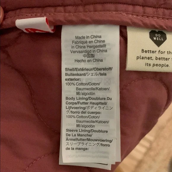 Madewell Quilted Liner Jacket Size Small NWOT - Picture 8 of 12